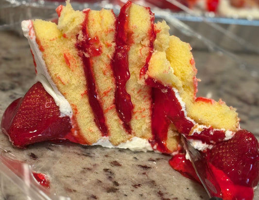 Strawberry ShortCake Slice