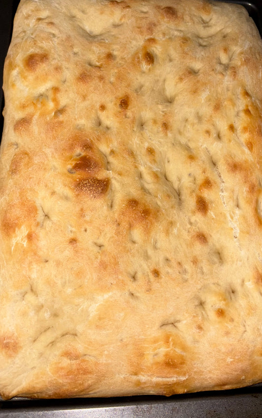 Plain Focaccia Bread